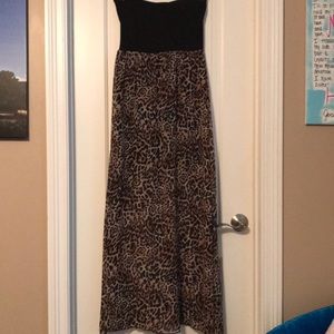 Strapless Maxi Dress